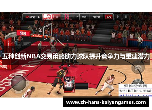 五种创新NBA交易策略助力球队提升竞争力与重建潜力