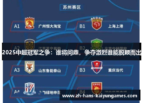 2025中超冠军之争：谁将问鼎，争夺激烈谁能脱颖而出