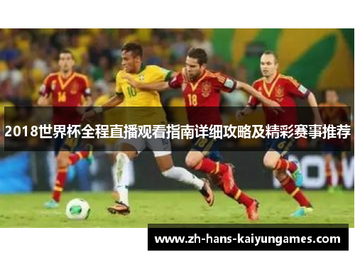 2018世界杯全程直播观看指南详细攻略及精彩赛事推荐